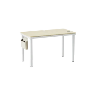 שולחן ישיבה-עמידה חשמלי דגם M13-42R-B בצבע לבן Lumi