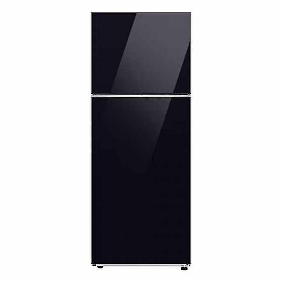 מקרר מהדרין מקפיא עליון - 470 ליטר Samsung סמסונג BeSpoke RT48CB6626BK זכוכית שחורה |יבואן רשמי