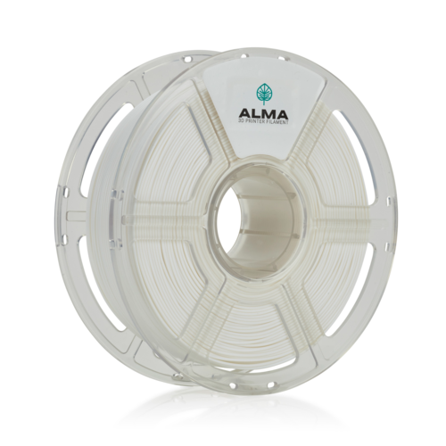 פילמנט איכותי מסוג +ABS מבית ALMA צבע לבן