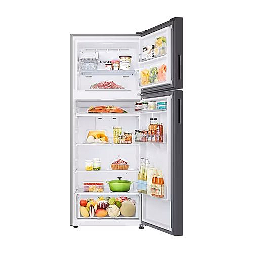 מקרר מהדרין מקפיא עליון - 470 ליטר Samsung סמסונג BeSpoke RT48CB6626WH זכוכית לבנה |יבואן רשמי
