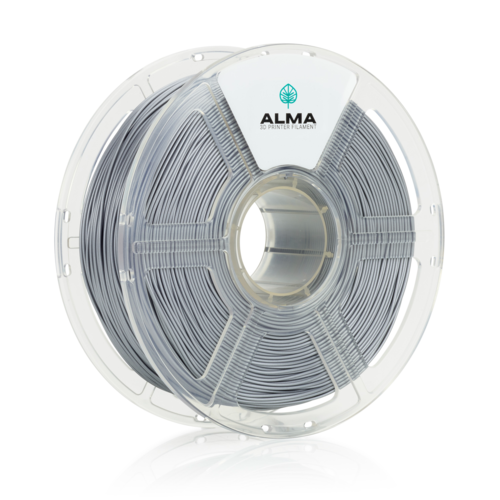 פילמנט איכותי מסוג +ABS מבית ALMA צבע כסף