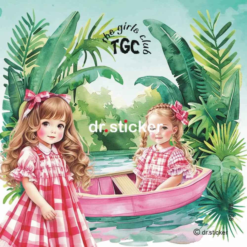 גליל מדבקות ד"ר סטיקר - מועדון הילדות - חופשת אביב