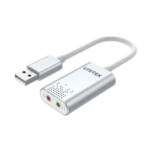 כרטיס קול חיצוני בחיבור UNITEK Y-247A USB