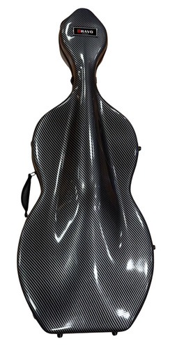 ארגז קשיח לצ'לו 4/4 מקרבון LE MANS CC-CF660 Cello Case Carbon Composite 4/4