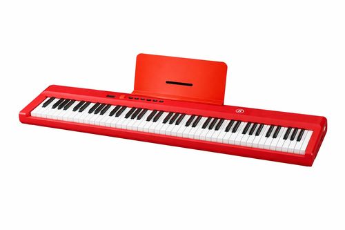פסנתר חשמלי מתקפל 88 קלידים בצבע אדום - Hailun HLA500