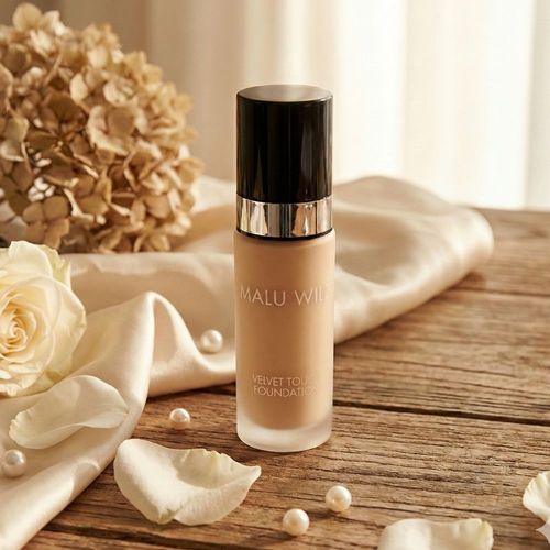מייק אפ קטיפתי מלו ווילז Malu Wilz VELVET TOUCH FOUNDATION