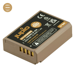 סוללת ליתיום Jupio LP-E10 *ULTRA C* (USB-C input) 1100mAh