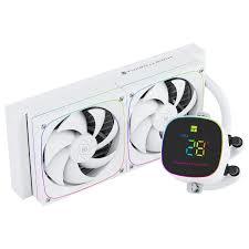 קירור נוזלי למעבד עם צג טמפרטורה THERMALRIGHT HORIZON DIGITAL ARGB WHITE 240
