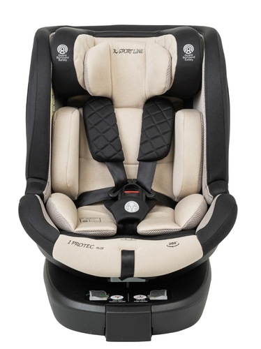 כיסא בטיחות מסתובב 360° משולב בוסטר SPORTLINE I-Protec Plus
