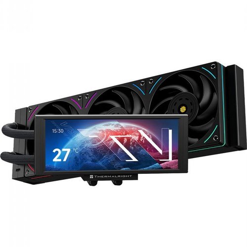 קירור נוזלי למעבד עם מסך LCD צבעוני בגודל 