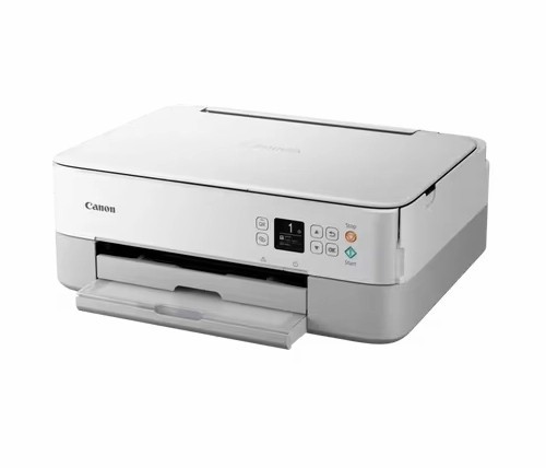 מדפסת קנון משולבת אלחוטית צבעונית Canon PIXMA TS5351i בצבע לבן