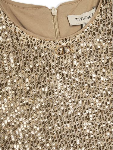 Short sequin and tulle dress