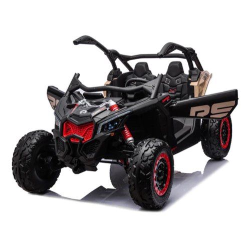 באגי 24V ממונעת 4x4 אורגינל גלגלי גומי אוויר מצבר 20 אמפר שעה - CAN AM MAVERICK