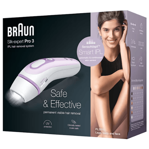 מסיר שיער בטכנולוגיית Braun Silk Expert Pro 3 PL3011 IPL