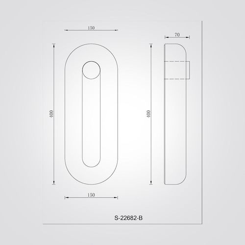 קיר אפסילון דגם שייש ספרדי 3000K|15W 