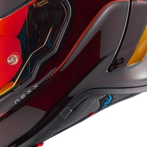 קסדה מלאה נקס קרבון/ אדום – NEXX CARBON HAGIBIS RED X.R3R