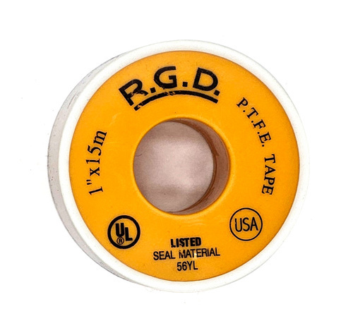 סרט טפלון צהוב פרימיום 1″ | 15 מטר – RGD
