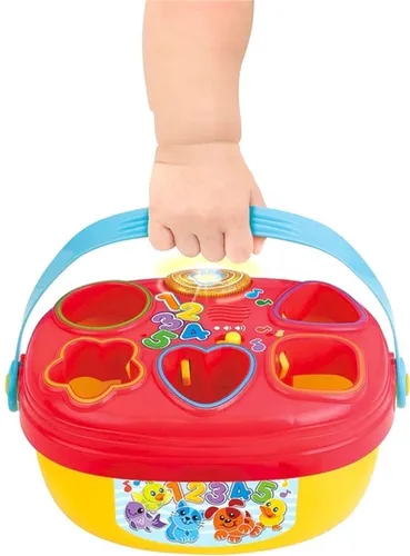 דלי התאמת צורות מוזיקלי צחק ולמד