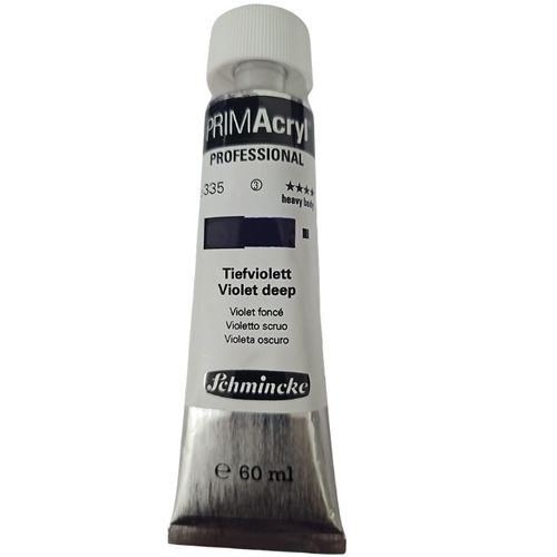 צבע אקריליק שמינקה 60 מל סדרה 3 ארטיסט 335 PRIMAcryl violet deep