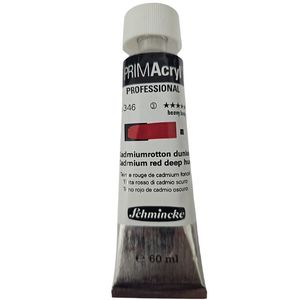 צבע אקריליק שמינקה 60 מל סדרה 3 ארטיסט 346 PRIMAcryl Cadmium red deep hue   