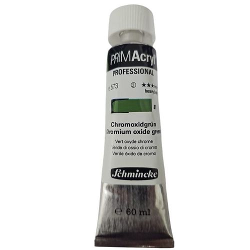 צבע אקריליק שמינקה 60 מל סדרה 2 ארטיסט 573 PRIMAcryl Chromium oxide green   