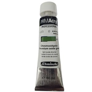 צבע אקריליק שמינקה 60 מל סדרה 2 ארטיסט 573 PRIMAcryl Chromium oxide green   