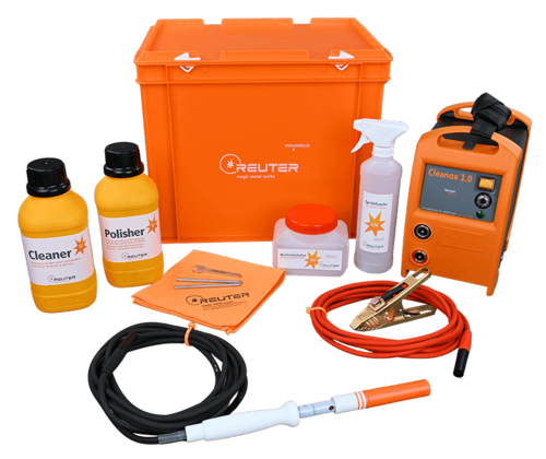 Reuter Cleanox 1.0 | מערכת אולטרה-ניידת לניקוי ופסיבציה ריתוכים