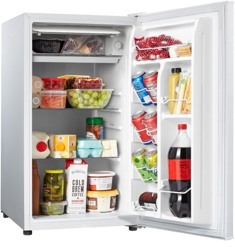  ‎ מקרר משרדי 93 ליטר לבן Galanz דגם MR-120-GA-WH - צבע לבן