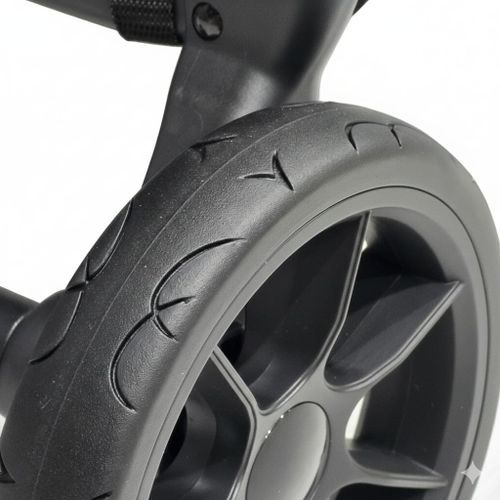 עגלת תינוק משולבת VELO קלת משקל, קיפול קומפקטי וטיולון דו כיווני - שחור