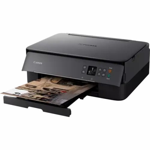 מדפסת הזרקת דיו צבעונית PIXMA TS5350I צבע שחור Canon