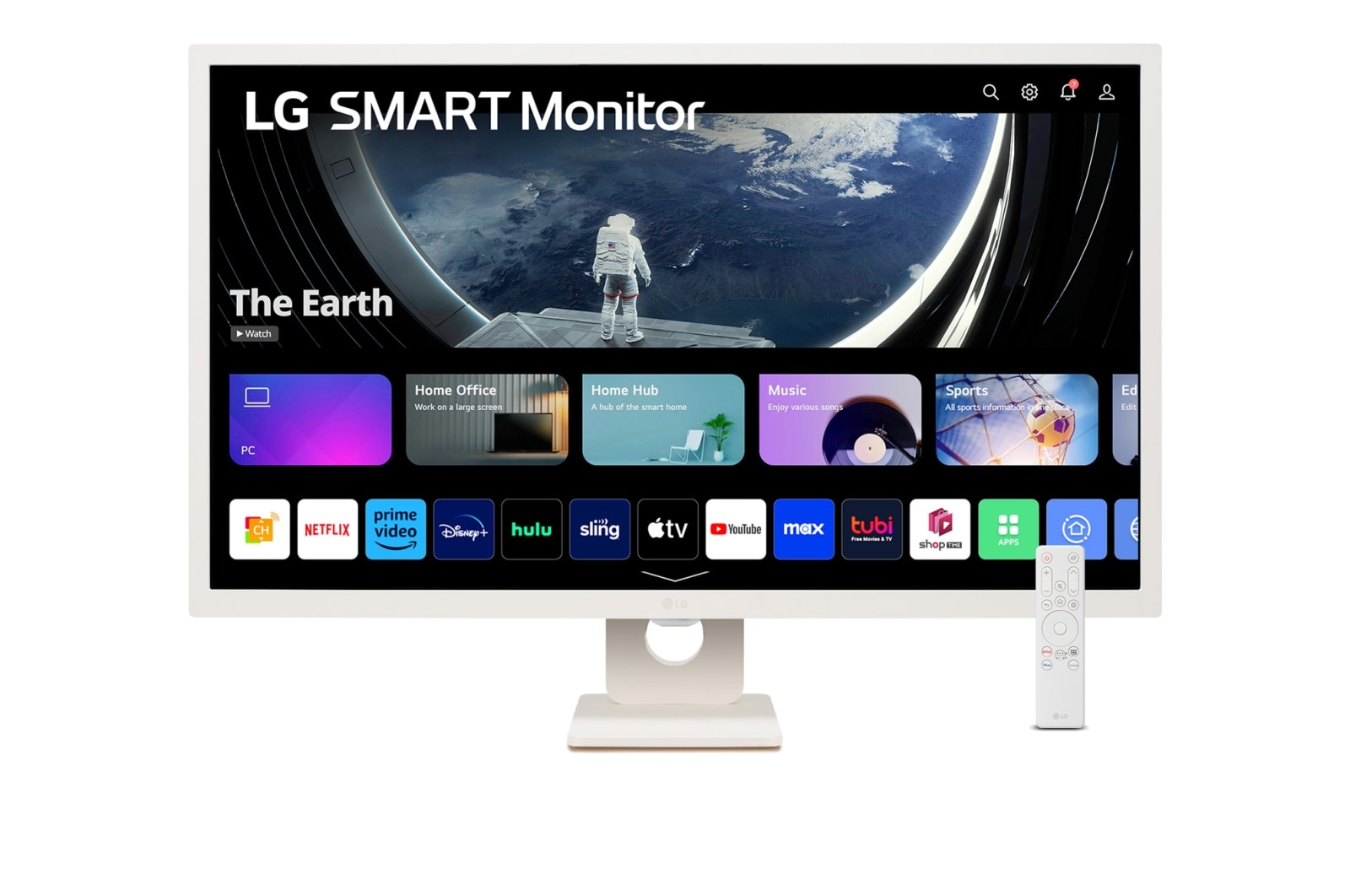 מסך חכם LG MyView ‏32″ Full HD IPS עם webOS דגם 32SR50F-W