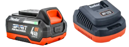 פטישון נטען 18V 2.5 J מנוע  בראשלס BRUSHLESS 100112-008.1 HUNTER [ סוללה + מטען ]