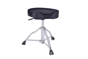 כסא לתופים אופנוע הידראולי שחור HY MUSIC HY-DTS220