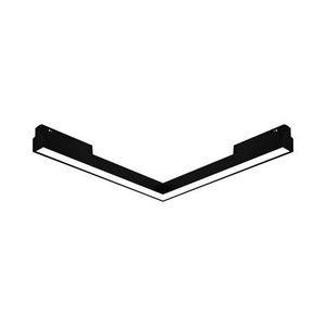  ספוט לד שטוח פינה שחור לפס צבירה מגנטי TIKTOK L30 20W 30X30CM 3CCT 