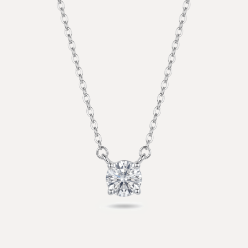 שרשרת סוליטר עגול