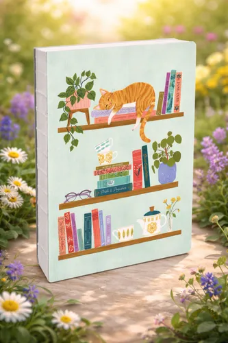 מחברת כריכה קשה Cozy Reads