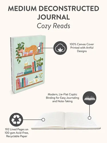 מחברת כריכה קשה Cozy Reads