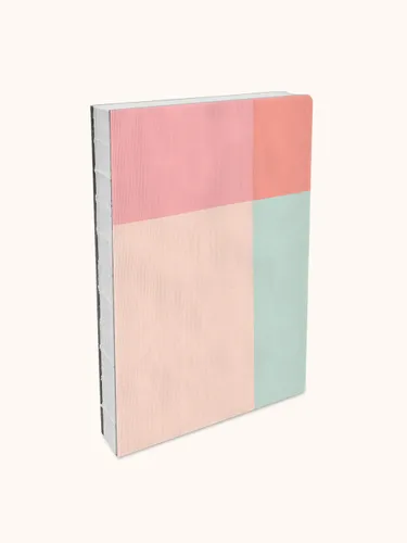 מחברת כריכה קשה Pastel Color Block