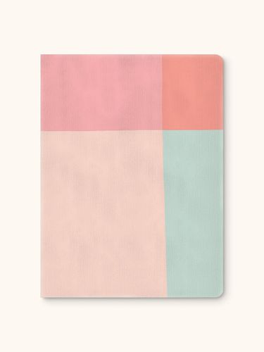 מחברת כריכה קשה Pastel Color Block