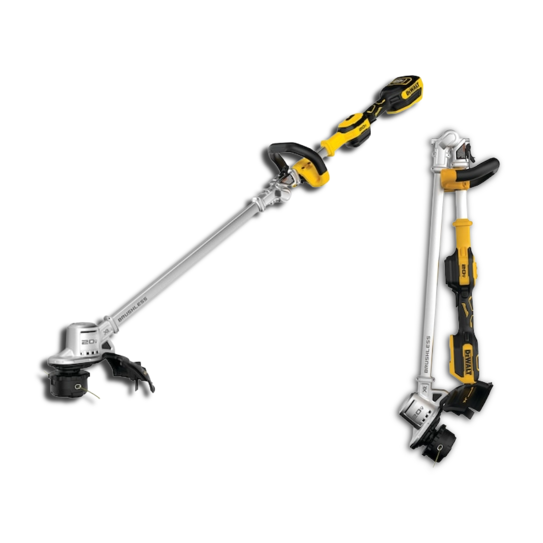 חרמש נטען דיוולט 20V בראשלס דור שני - גוף בלבד DEWALT