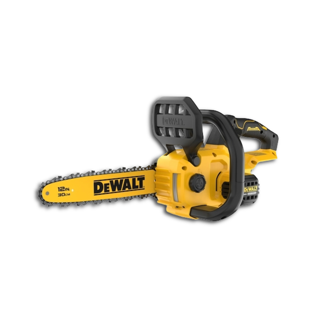 מסור שרשרת דיוולט 20V בראשלס אורך להב 30 ס"מ (12") - גוף DEWALT