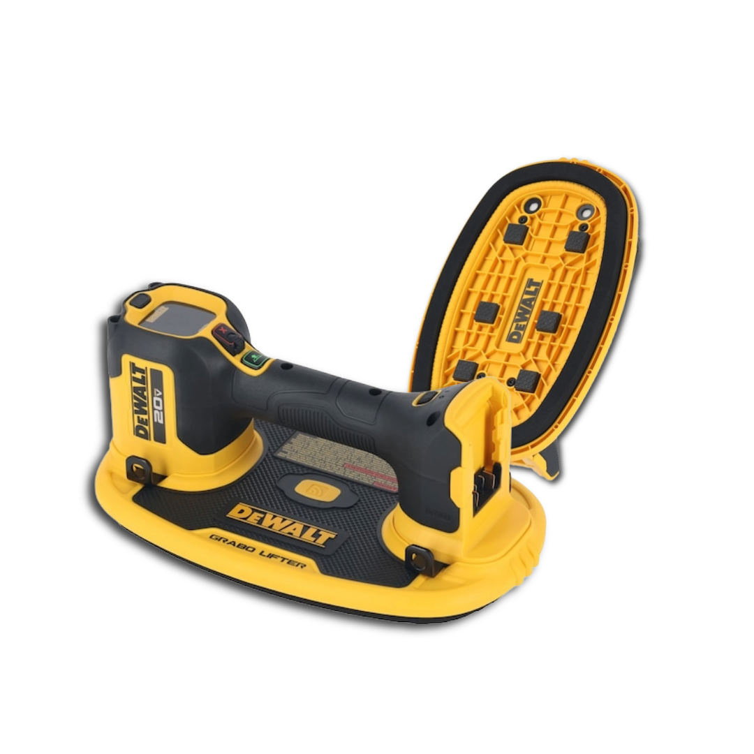 ונטוזה נטענת 18V דיוולט בשיתוף GRABO להרמת זכוכיות ואריחים DEWALT