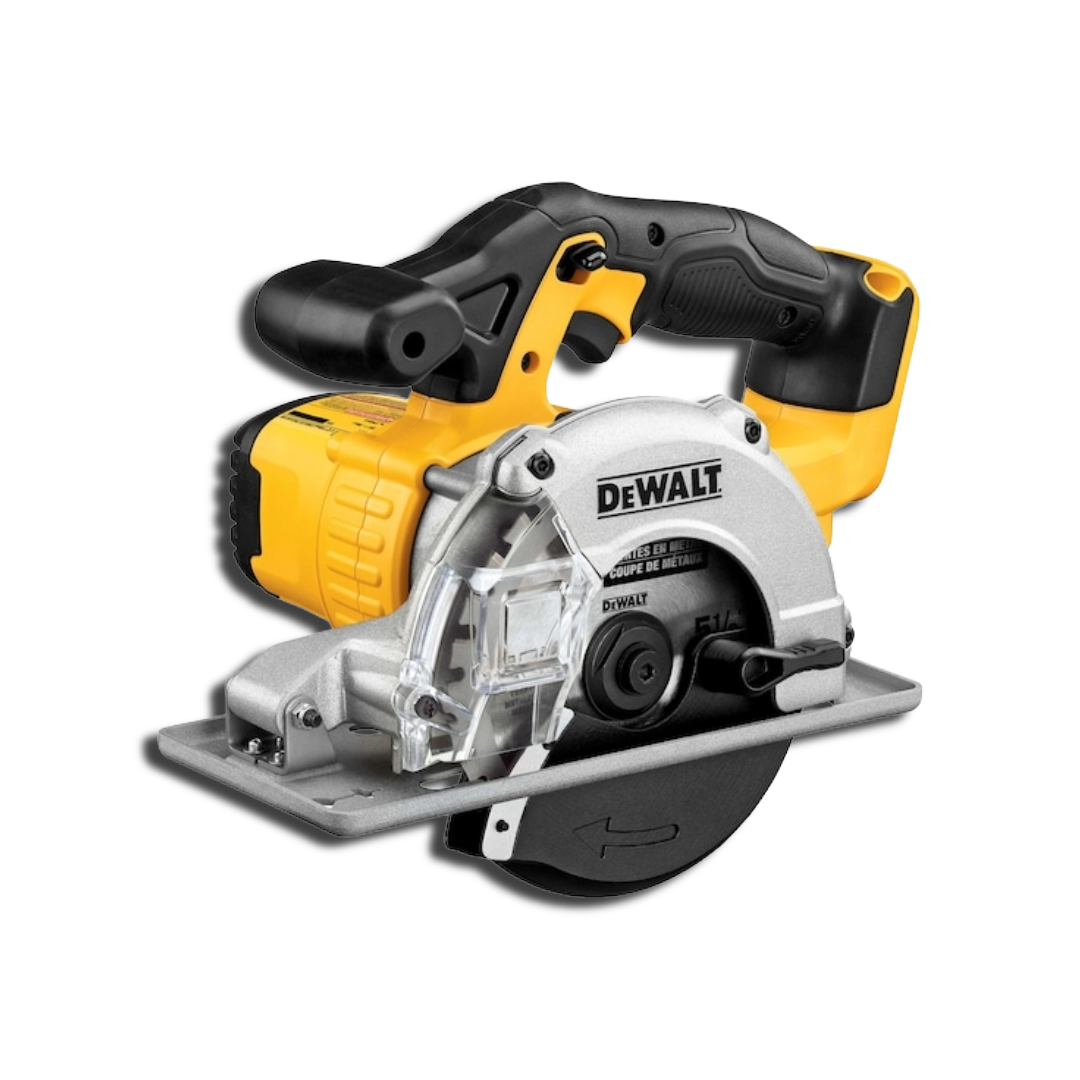 מסור עגול דיוולט 140 מ"מ לחיתוך מתכת - גוף בלבד DEWALT
