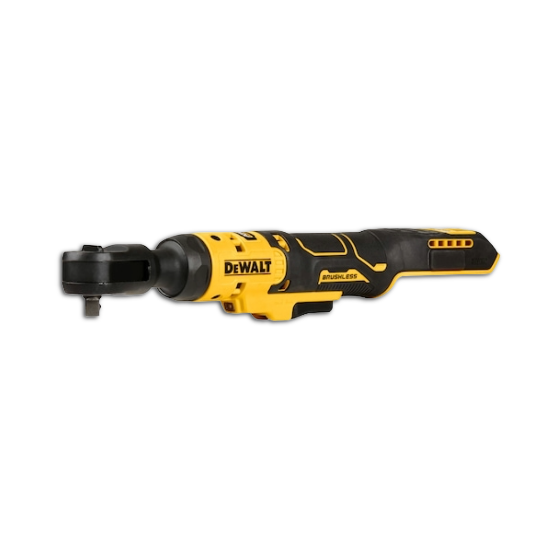 ראצט דיוולט 20V הניע 3/8" מנוע בראשלס מומנט 95NM - גוף בלבד DEWALT