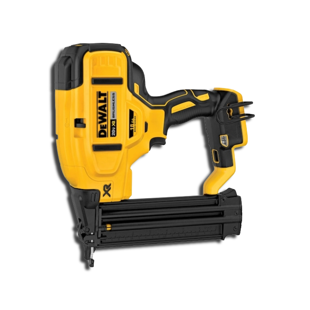אקדח מסמרים ישרים דיוולט בראשלס - גוף בלבד DEWALT