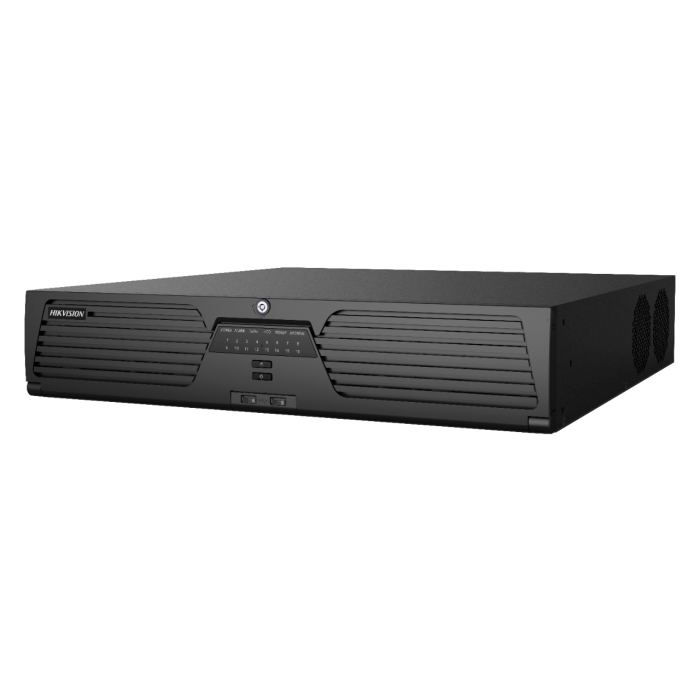 מערכת הקלטה NVR 64 ערוצים 8MP ללא הארד דיסק דגם DS-9664NXI-I8/VPro(STD מבית HikVision יבואן רשמי