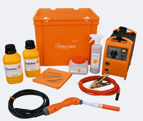 Reuter Cleanox 3.0 | מערכת AC/DC מקצועית לניקוי פוליש ופסיבציה של ריתוכים 