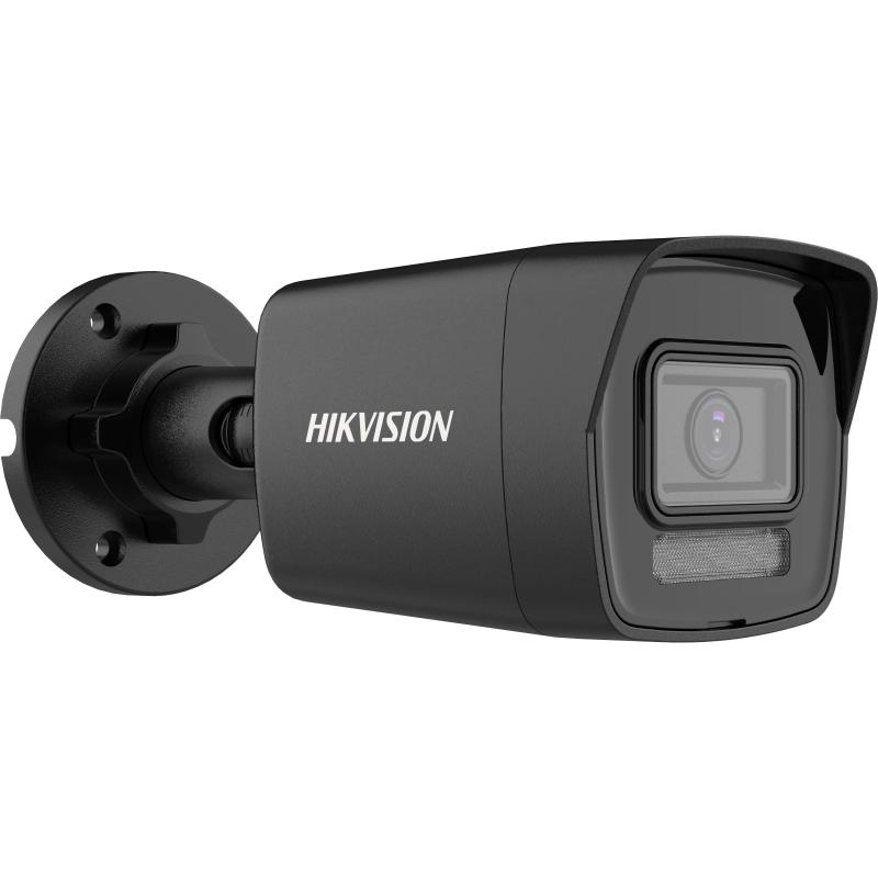 מצלמת מיני צינור IP 4MP דגם DS-2CD1043G2-LIU2.8BLA מבית HikVision צבע שחור יבואן רשמי