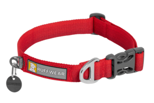 קולרים לכלב | RUFFWEAR FRONT RANGE COLLAR צבע RED SUMAC