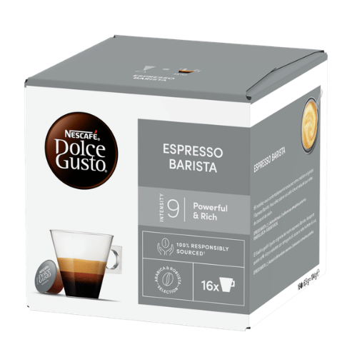 16 קפסולות נסקפה דולצ'ה גוסטו Nescafe Dolce Gusto Espresso Barista